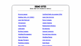 What Demositeonly.com website looked like in 2017 (7 years ago)