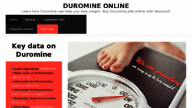 What Duromineonline.com website looked like in 2017 (7 years ago)