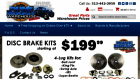 What Dunebuggywarehouse.com website looked like in 2017 (6 years ago)