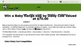 What Daisycowsoap.com.au website looked like in 2017 (7 years ago)