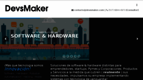What Devsmaker.com website looked like in 2017 (6 years ago)