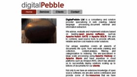 What Digitalpebble.com website looked like in 2017 (7 years ago)