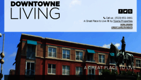 What Downtowneliving.com website looked like in 2017 (7 years ago)