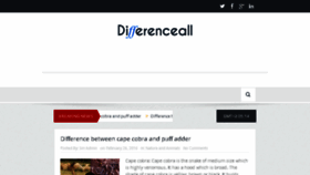 What Differenceall.com website looked like in 2017 (7 years ago)