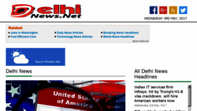 What Delhinews.net website looked like in 2017 (6 years ago)