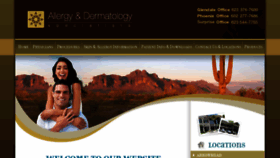 What Dermatologyaz.com website looked like in 2017 (7 years ago)