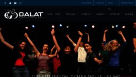 What Dalat.org website looked like in 2017 (7 years ago)
