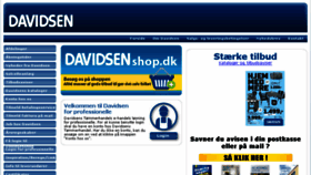 What Davidsen.as website looked like in 2017 (7 years ago)