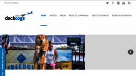 What Dockdogs.com website looked like in 2017 (7 years ago)