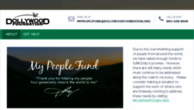 What Dollywoodfoundation.org website looked like in 2017 (7 years ago)