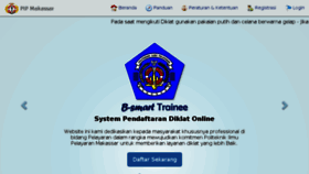 What Diklat.pipmakassar.ac.id website looked like in 2017 (7 years ago)