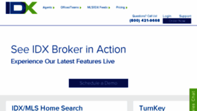 What Developers.idxbroker.com website looked like in 2017 (7 years ago)