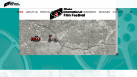 What Dhakafilmfestival.org website looked like in 2017 (7 years ago)