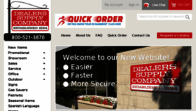 What Dealersupply.com website looked like in 2017 (6 years ago)