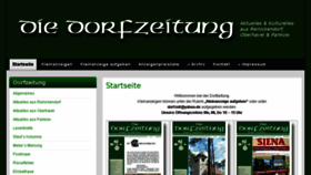 What Dorfzeitung-online.com website looked like in 2017 (7 years ago)