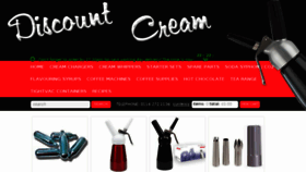 What Discountcream.co.uk website looked like in 2017 (6 years ago)