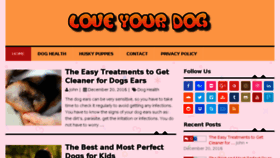 What Dogtrainingsandiegollc.com website looked like in 2017 (7 years ago)