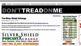 What Dont-tread-on.me website looked like in 2017 (7 years ago)