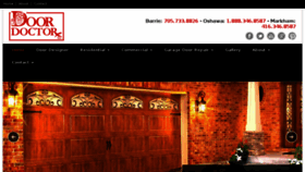 What Doordoctor.ca website looked like in 2017 (6 years ago)