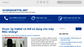 What Dcom3gviettel.net website looked like in 2017 (6 years ago)