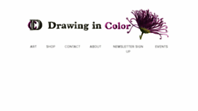 What Drawingincolor.com website looked like in 2017 (7 years ago)