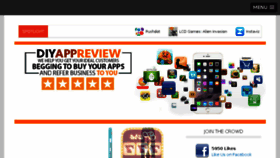 What Diyappreview.com website looked like in 2017 (7 years ago)