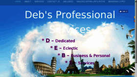 What Debsprofessionalservices.com website looked like in 2017 (7 years ago)