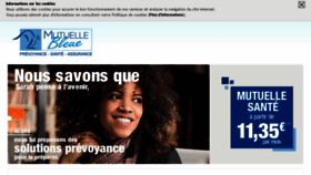 What Devis-mutuellebleue.fr website looked like in 2017 (6 years ago)