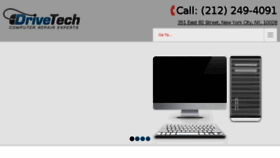 What Drivetechpc.com website looked like in 2017 (7 years ago)