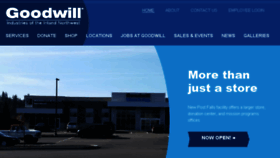 What Discovergoodwill.org website looked like in 2017 (7 years ago)