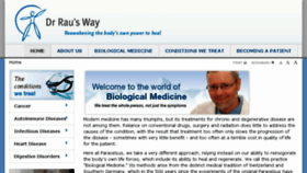 What Drrausway.com website looked like in 2017 (6 years ago)