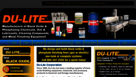 What Du-lite.com website looked like in 2017 (6 years ago)