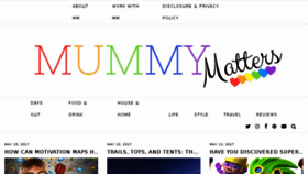 What Deepinmummymatters.com website looked like in 2017 (7 years ago)
