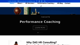 What Dashrconsulting.com website looked like in 2017 (6 years ago)
