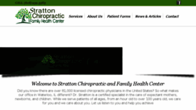 What Drstratton.net website looked like in 2017 (6 years ago)