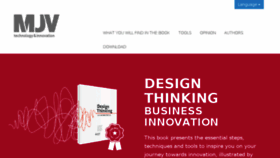 What Designthinkingbook.com website looked like in 2017 (6 years ago)