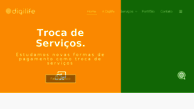 What Digilife.com.br website looked like in 2017 (7 years ago)