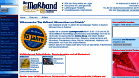 What Dasmassband.de website looked like in 2017 (6 years ago)