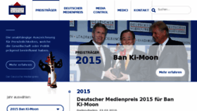What Deutscher-medienpreis.de website looked like in 2017 (7 years ago)