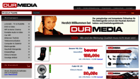 What Durmedia.de website looked like in 2017 (8 years ago)