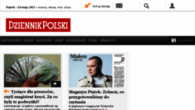 What Dziennik.krakow.pl website looked like in 2017 (6 years ago)