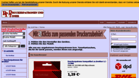 What Druckerpatronen-und-toner.de website looked like in 2017 (6 years ago)