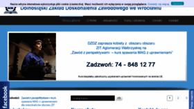 What Dzdz.edu.pl website looked like in 2017 (6 years ago)