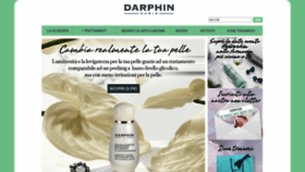 What Darphin.it website looked like in 2017 (6 years ago)