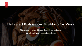What Ddish.com website looked like in 2017 (6 years ago)