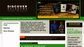 What Discoveroklahomatv.com website looked like in 2017 (6 years ago)