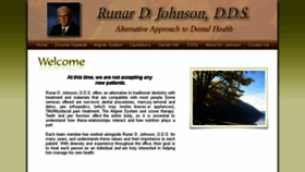 What Drrunarjohnson.com website looked like in 2017 (6 years ago)