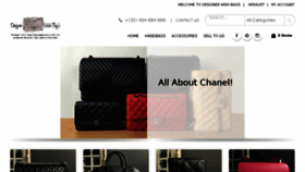 What Designerwishbags.com website looked like in 2017 (6 years ago)