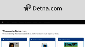 What Detna.com website looked like in 2017 (6 years ago)