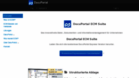 What Docuportal.com website looked like in 2017 (6 years ago)